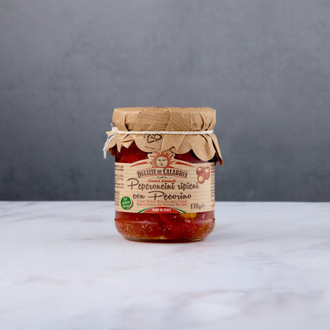 Delizie Calabria Peperoncini Ripieni Pecorino